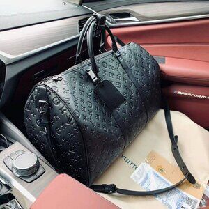 AUTHENTIC Louis Vuitton KEEPALL BANDOULI??RE 50 bag